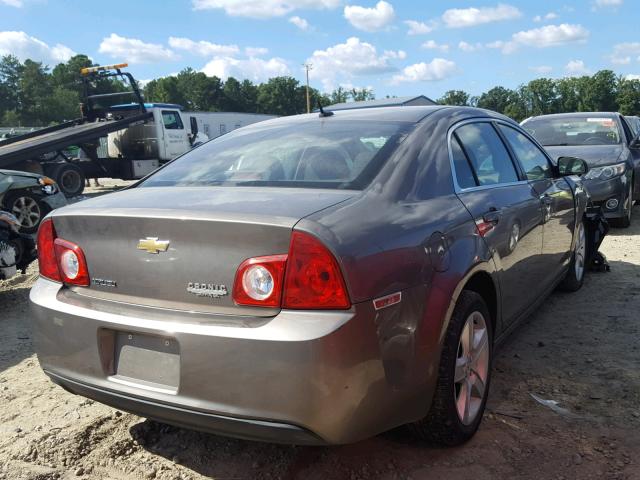 1G1ZB5E16BF102640 - 2011 CHEVROLET MALIBU LS 金色 照片 4