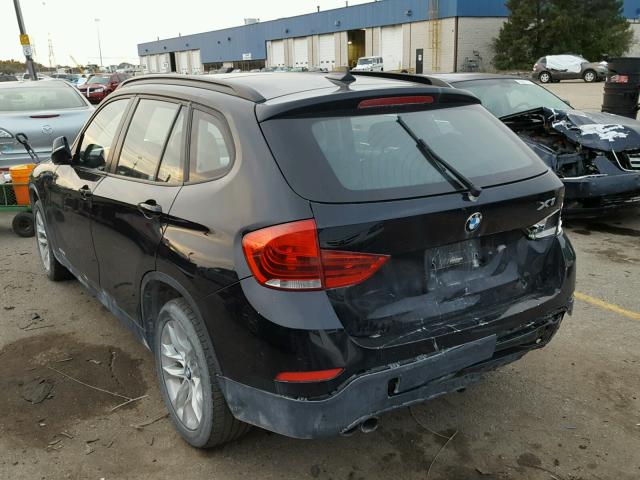 WBAVL1C51FVY28593 - 2015 BMW X1 XDRIVE2 BLACK photo 3