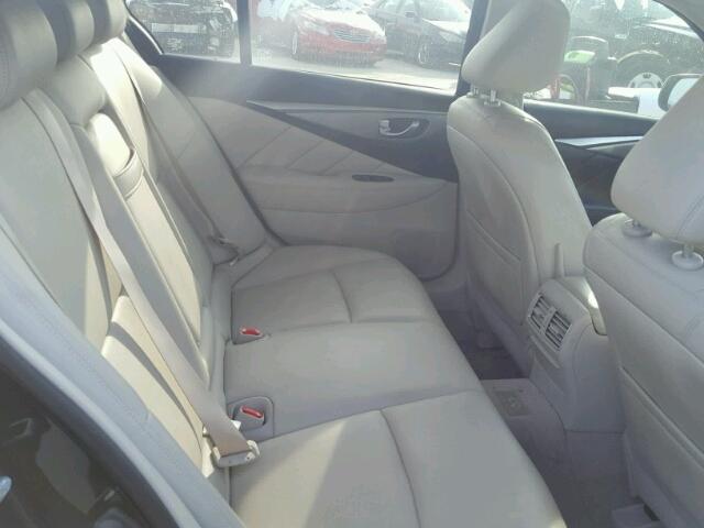 JN1BV7APXEM673895 - 2014 INFINITI Q50 BASE BLACK photo 6