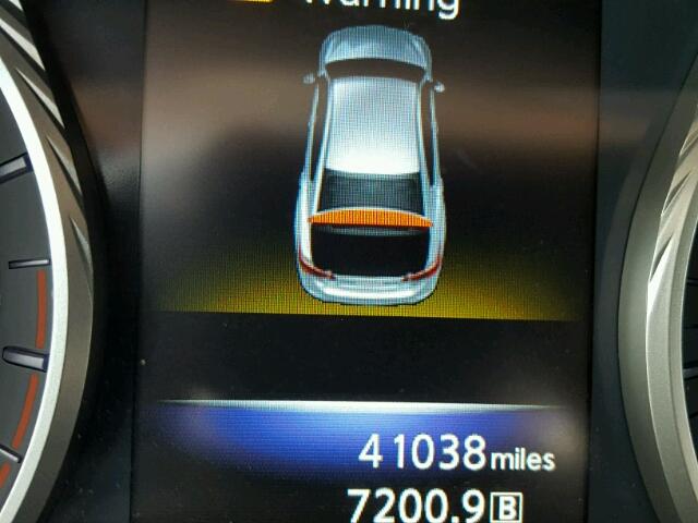 JN1BV7APXEM673895 - 2014 INFINITI Q50 BASE BLACK photo 8