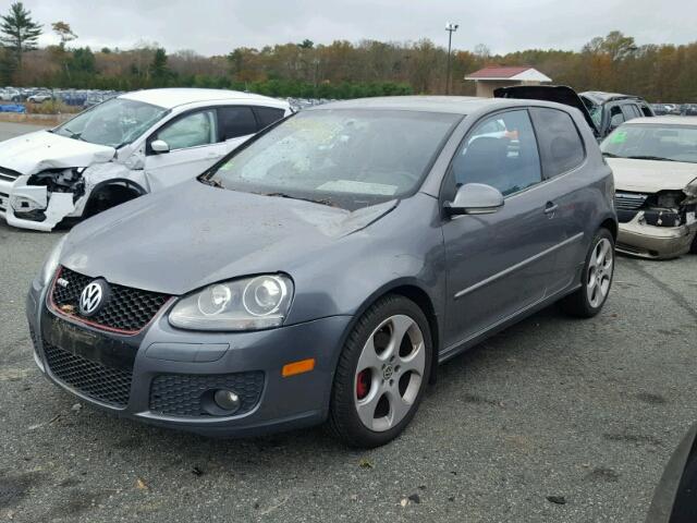 WVWFV71K86W193816 - 2006 VOLKSWAGEN NEW GTI GRAY photo 2