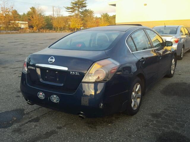 1N4AL21E58N420083 - 2008 NISSAN ALTIMA BLUE photo 4