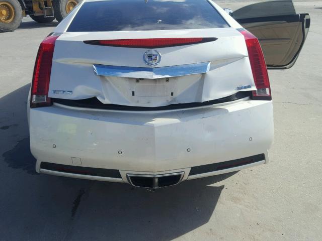 1G6DK1E38C0144942 - 2012 CADILLAC CTS PERFOR WHITE photo 9