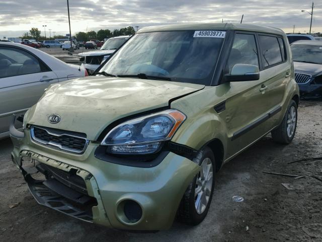 KNDJT2A63C7418462 - 2012 KIA SOUL + GREEN photo 2