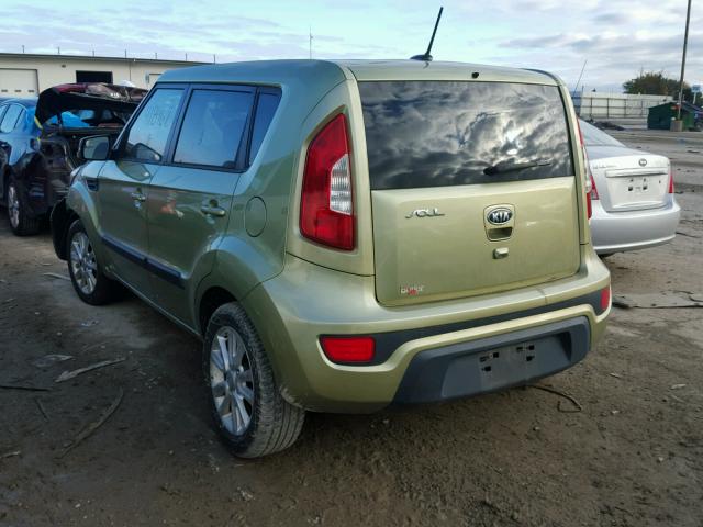 KNDJT2A63C7418462 - 2012 KIA SOUL + GREEN photo 3