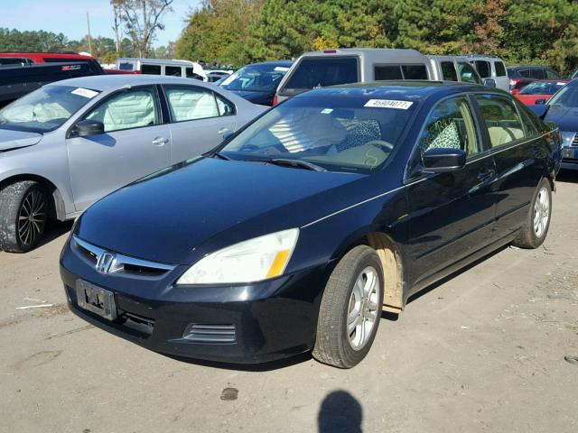 1HGCM56786A050037 - 2006 HONDA ACCORD EX 黑色 照片 2