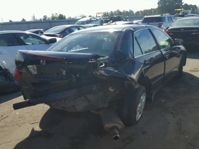 1HGCM56786A050037 - 2006 HONDA ACCORD EX BLACK photo 4