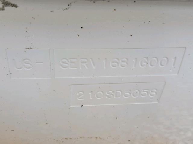 SERV1681G001 - 2001 SEAR BOAT WHITE photo 10