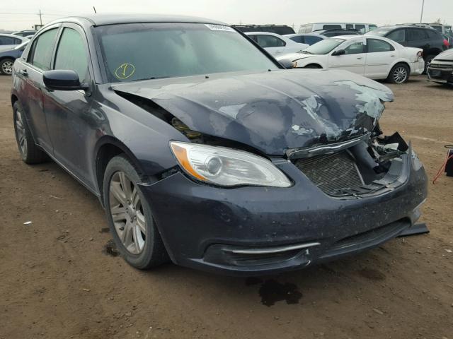 1C3BC1FBXBN569365 - 2011 CHRYSLER 200 TOURIN BLACK photo 1