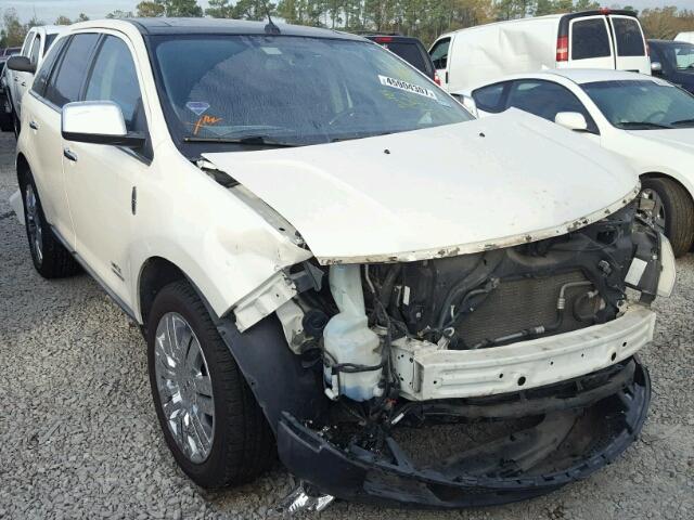 2LMDU68C78BJ05412 - 2008 LINCOLN MKX WHITE photo 1