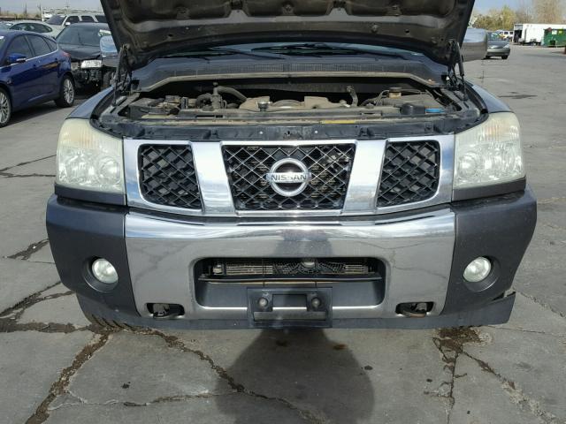 5N1AA08B44N738346 - 2004 NISSAN ARMADA GRAY photo 7