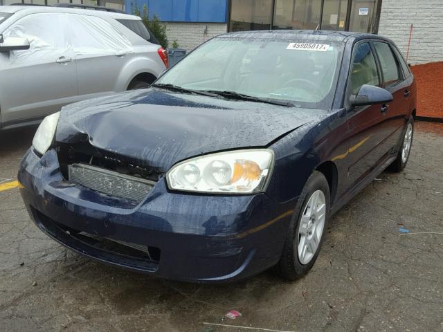 1G1ZT68N77F164878 - 2007 CHEVROLET MALIBU BLUE photo 2