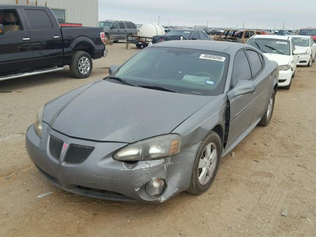 2G2WP552781169403 - 2008 PONTIAC GRAND PRIX GRAY photo 2