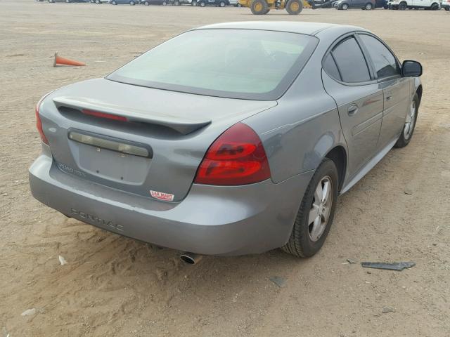 2G2WP552781169403 - 2008 PONTIAC GRAND PRIX GRAY photo 4