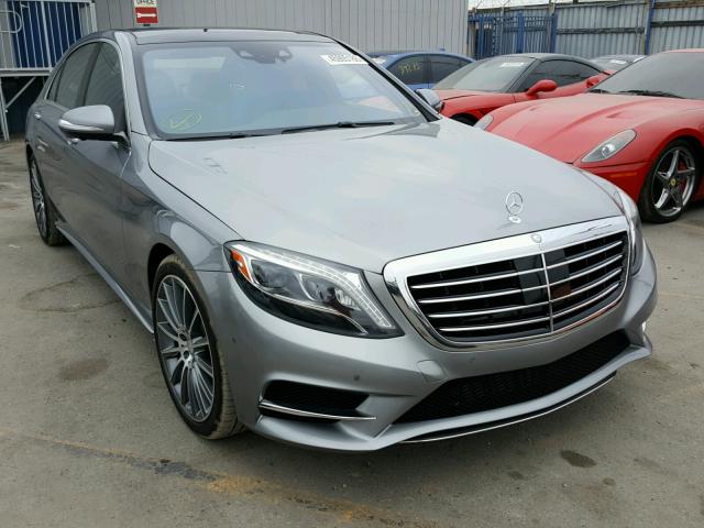 WDDUG8CB8FA071030 - 2015 MERCEDES-BENZ S 550 GRAY photo 1