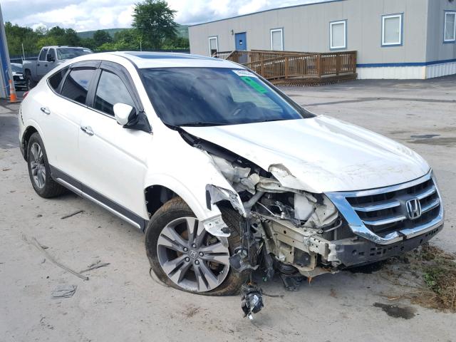 5J6TF2H54DL004879 - 2013 HONDA CROSSTOUR WHITE photo 1