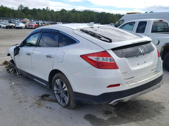 5J6TF2H54DL004879 - 2013 HONDA CROSSTOUR WHITE photo 3