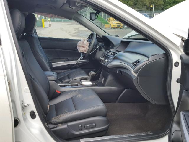 5J6TF2H54DL004879 - 2013 HONDA CROSSTOUR WHITE photo 5