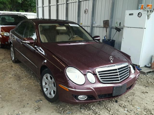 WDBUF22X98B321815 - 2008 MERCEDES-BENZ E 320 CDI MAROON photo 1