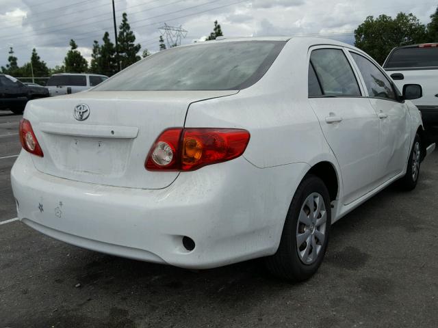 JTDBL40E399069003 - 2009 TOYOTA COROLLA BA WHITE photo 4