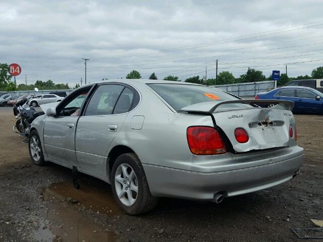 JT8BL69S810006930 - 2001 LEXUS GS 430 SILVER photo 3