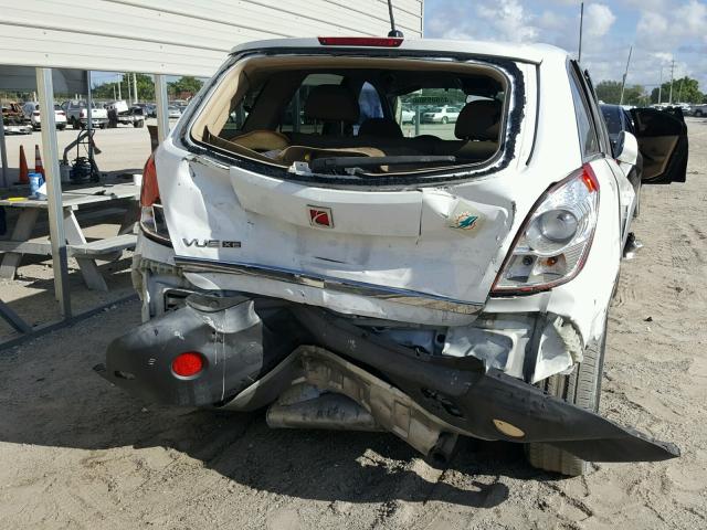 3GSCL33P08S509013 - 2008 SATURN VUE XE WHITE photo 9