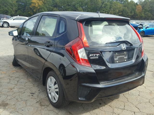 JHMGK5H53GX005022 - 2016 HONDA FIT LX Siyah fotoğraf 3
