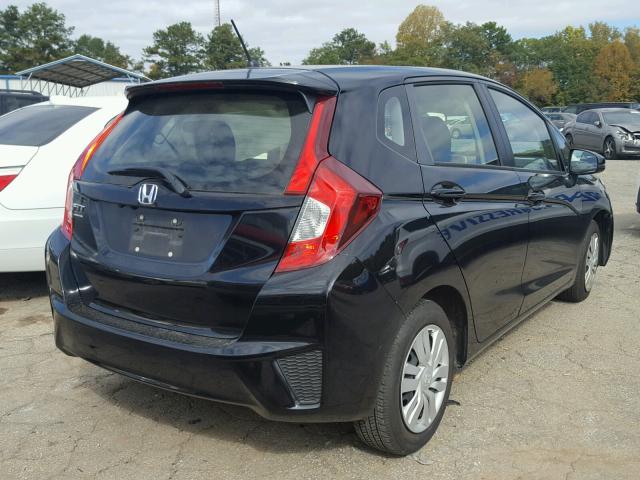 JHMGK5H53GX005022 - 2016 HONDA FIT LX Siyah fotoğraf 4