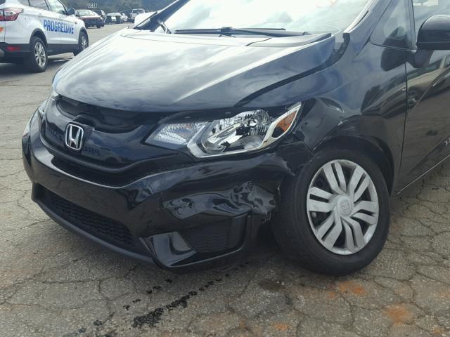 JHMGK5H53GX005022 - 2016 HONDA FIT LX Siyah fotoğraf 9