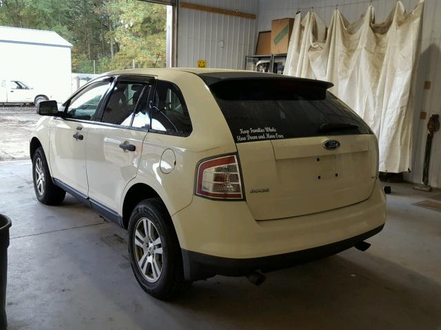 2FMDK46C87BA65591 - 2007 FORD EDGE SE CREAM photo 3