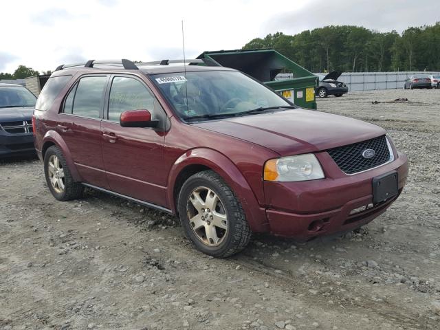 1FMDK06165GA50262 - 2005 FORD FREESTYLE RED photo 1