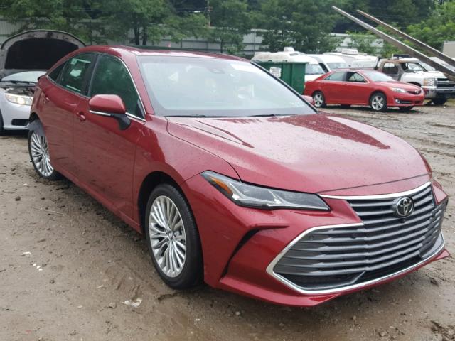 4T1BZ1FB6KU005899 - 2019 TOYOTA AVALON XLE RED photo 1