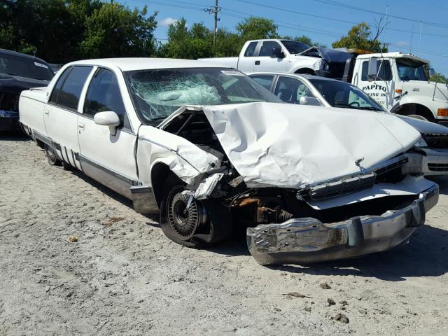 1G6DW527XPR722821 - 1993 CADILLAC FLEETWOOD WHITE photo 1