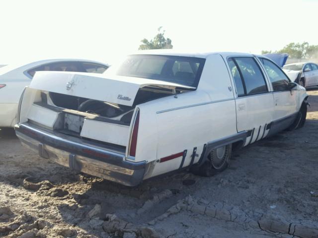 1G6DW527XPR722821 - 1993 CADILLAC FLEETWOOD WHITE photo 4