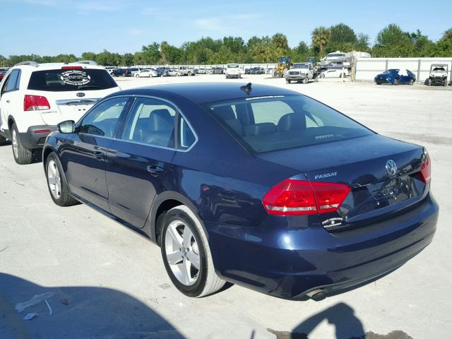 1VWAT7A37FC110903 - 2015 VOLKSWAGEN PASSAT S ლურჯი ფოტო 3