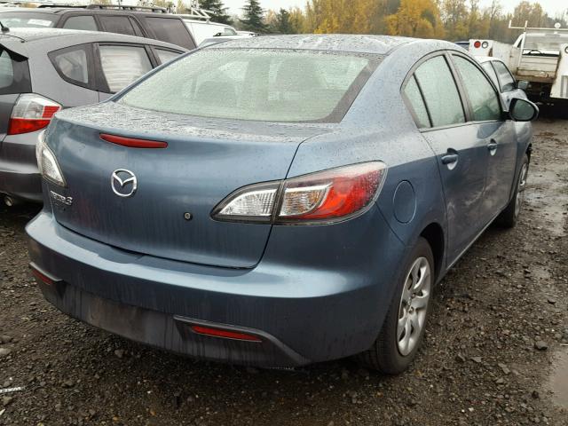 JM1BL1SG3A1296823 - 2010 MAZDA 3 I BLUE photo 4