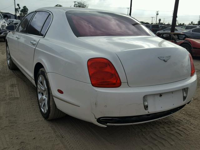 SCBBR93W38C051508 - 2008 BENTLEY CONTINENTA WHITE photo 3