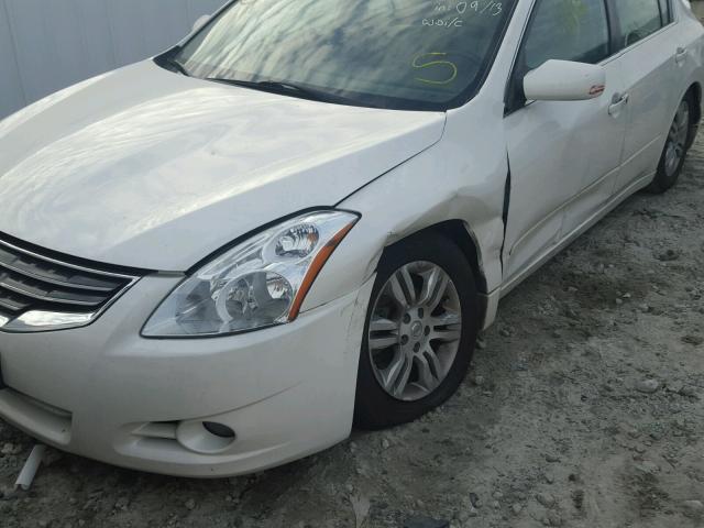 1N4AL2AP9CN483262 - 2012 NISSAN ALTIMA BAS WHITE photo 9