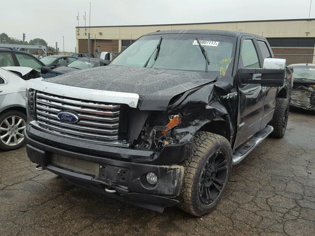 1FTFW1ET4BFC78532 - 2011 FORD F150 Negro foto 2
