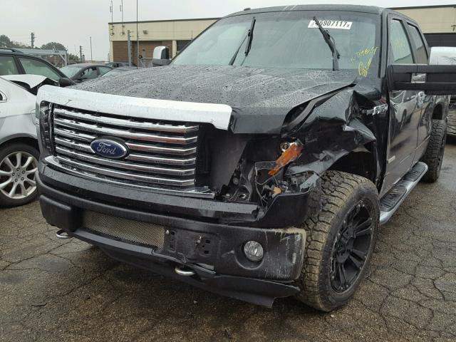 1FTFW1ET4BFC78532 - 2011 FORD F150 BLACK photo 9