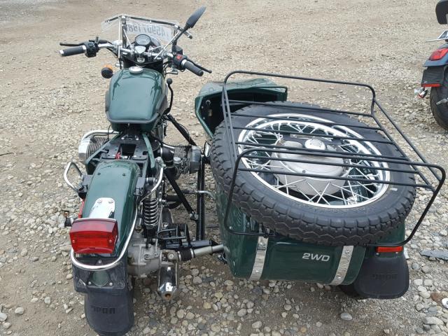 X8JMH037X9U218996 - 2009 URAL PATROL GREEN photo 9