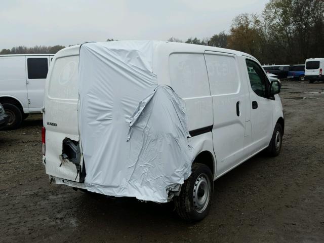 3N6CM0KN1FK703521 - 2015 NISSAN NV200 2.5S WHITE photo 4