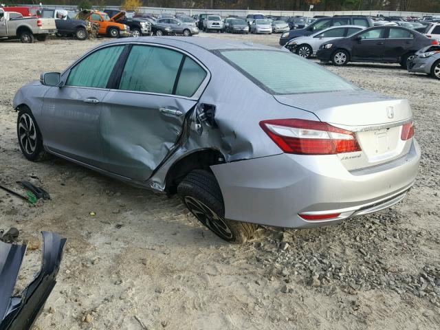 1HGCR2F84GA057934 - 2016 HONDA ACCORD EXL SILVER photo 3