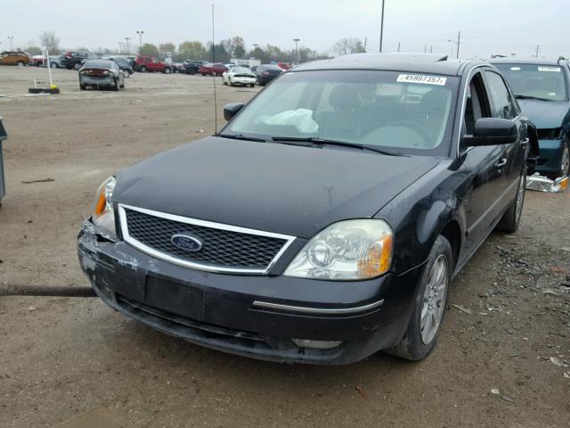 1FAFP24195G163335 - 2005 FORD FIVE HUNDR BLACK photo 2