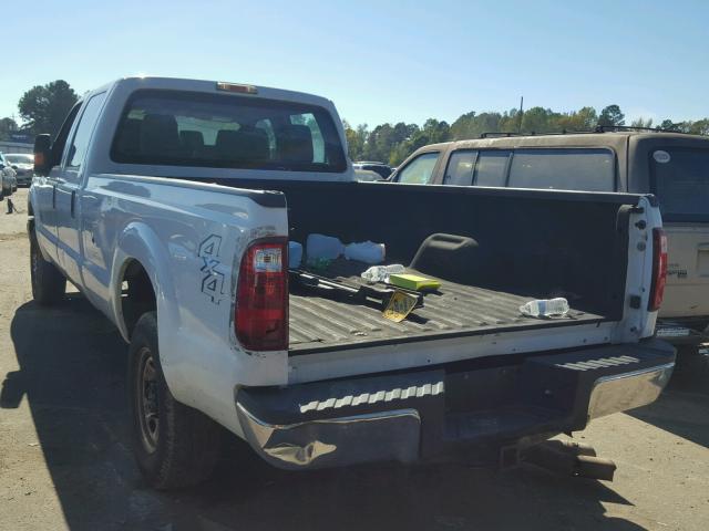 1FT7W2BT0DEB16789 - 2013 FORD F250 SUPER WHITE photo 3