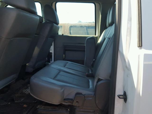 1FT7W2BT0DEB16789 - 2013 FORD F250 SUPER WHITE photo 6