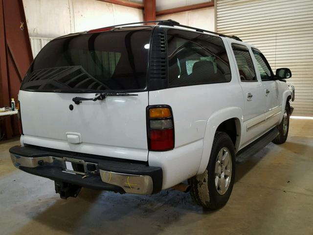 1GNEC16Z25J189672 - 2005 CHEVROLET SUBURBAN C WHITE photo 4