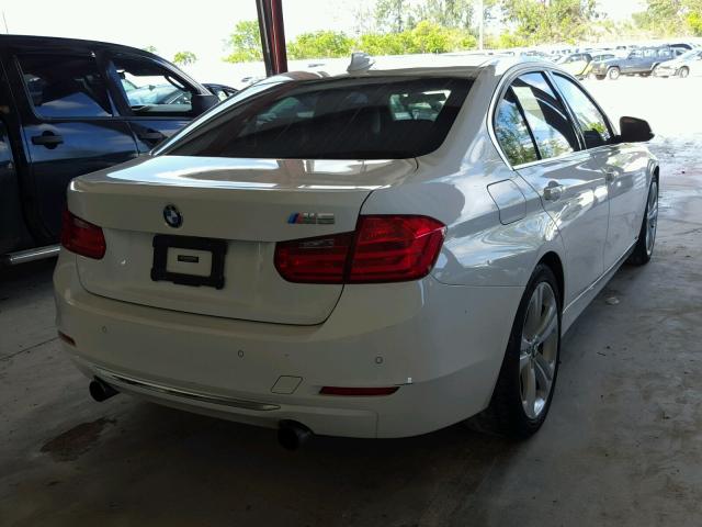 WBA3A9C50CF270303 - 2012 BMW 335 WHITE photo 4