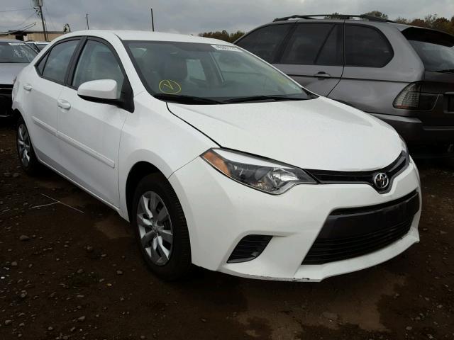 2T1BURHE0GC505084 - 2016 TOYOTA COROLLA L WHITE photo 1