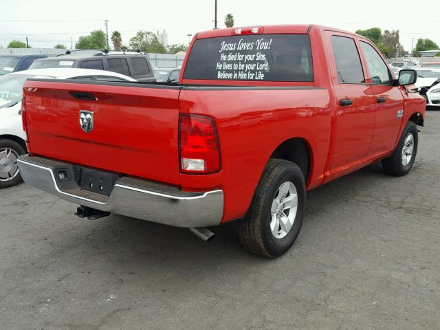 1C6RR6KG8HS657842 - 2017 RAM 1500 ST RED photo 4